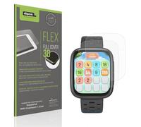 dipos FLEX 2x Protection ecrán mat compatible avec BIGGERFIVE BW03 Smartwatch 1.8 Zoll Films de protection d'écran, antireflet, 100% de couverture d'écran, compatible Fingerprint, case-friendly, Full