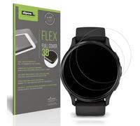 dipos FLEX 2x Protection ecrán mat compatible avec Garmin Venu 3s Films de protection d'écran, antireflet, 100% de couverture d'écran, compatible Fingerprint, case-friendly, Full Cover