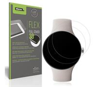 dipos FLEX 2x Protection ecrán mat compatible avec Google Pixel Watch 4 41mm Films de protection d'écran, antireflet, 100% de couverture d'écran, compatible Fingerprint, case-friendly, Full Cover