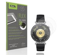 dipos FLEX 2x Protection ecrán mat compatible avec Huawei Watch GT6 41mm Films de protection d'écran, antireflet, 100% de couverture d'écran, compatible Fingerprint, case-friendly, Full Cover