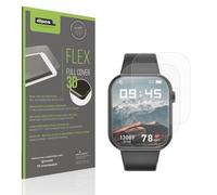dipos FLEX 2x Protection ecrán mat compatible avec Ignovate TR Smartwatch Films de protection d'écran, antireflet, 100% de couverture d'écran, compatible Fingerprint, case-friendly, Full Cover