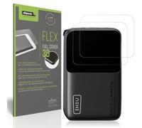 dipos FLEX 2x Protection ecrán mat compatible avec INIU Carry P50-E1 Films de protection d'écran, antireflet, 100% de couverture d'écran, compatible Fingerprint, case-friendly, Full Cover