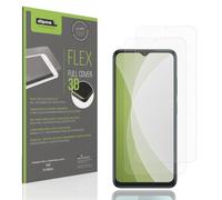 dipos FLEX 2x Protection ecrán mat compatible avec Itel A100Cs Films de protection d'écran, antireflet, 100% de couverture d'écran, compatible Fingerprint, case-friendly, Full Cover