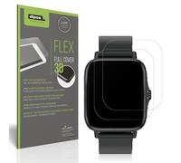 dipos Flex 2X Protection ecrán Mat Compatible avec Kaseemi 1,7 Pouce Smartwatch Films de Protection d'écran, antireflet, 100% de Couverture d'écran, Compatible Fingerprint, Case-Friendly, Full Cover