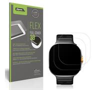 dipos FLEX 2x Protection ecrán mat compatible avec M99 2.4 Zoll Smartwatch Films de protection d'écran, antireflet, 100% de couverture d'écran, compatible Fingerprint, case-friendly, Full Cover