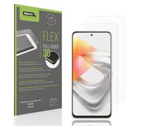 dipos FLEX 2x Protection ecrán mat compatible avec Nubia S2 Lite Films de protection d'écran, antireflet, 100% de couverture d'écran, compatible Fingerprint, case-friendly, Full Cover