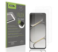 dipos FLEX 2x Protection ecrán mat compatible avec OnePlus Turbo 6X Films de protection d'écran, antireflet, 100% de couverture d'écran, compatible Fingerprint, case-friendly, Full Cover