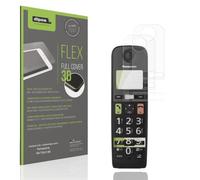 dipos FLEX 2x Protection ecrán mat compatible avec Panasonic KX-TGU130 Films de protection d'écran, antireflet, 100% de couverture d'écran, compatible Fingerprint, case-friendly, Full Cover