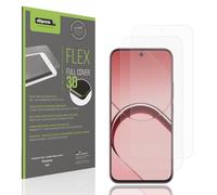 dipos FLEX 2x Protection ecrán mat compatible avec Realme 16T Films de protection d'écran, antireflet, 100% de couverture d'écran, compatible Fingerprint, case-friendly, Full Cover