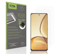dipos FLEX 2x Protection ecrán mat compatible avec Realme Narzo 90 Pro 5G Films de protection d'écran, antireflet, 100% de couverture d'écran, compatible Fingerprint, case-friendly, Full Cover