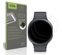 dipos FLEX 2x Protection ecrán mat compatible avec Samsung Galaxy Watch8 40mm Films de protection d'écran, antireflet, 100% de couverture d'écran, compatible Fingerprint, case-friendly, Full Cover