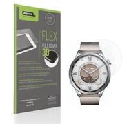 dipos FLEX 2x Protection ecrán mat compatible avec Xiaomi Watch S5 Films de protection d'écran, antireflet, 100% de couverture d'écran, compatible Fingerprint, case-friendly, Full Cover