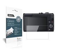 dipos I 1x Protection ecrán Compatible avec Canon EOS M200 Verre Souple Film Protecteur 9H