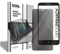 dipos I 2-côtés Protection écran de Confidentialité Compatible avec Alcatel Idol 4 Pro (Format en Hauteur) I Protecteur d'écran Privacy Anti-Espion (Plus Petit Que l'écran incurvé)