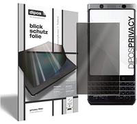 dipos I 2-côtés Protection écran de Confidentialité Compatible avec Blackberry KeyOne (Format en Hauteur) 2 pièces I Protecteur d'écran Privacy Anti-Espion (Plus Petit Que l'écran incurvé)