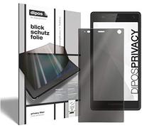 dipos I 2-côtés Protection écran de Confidentialité Compatible avec Fairphone 2 (Format en Hauteur) 2 pièces I Protecteur d'écran Privacy Anti-Espion
