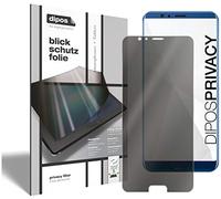 dipos I 2-côtés Protection écran de Confidentialité Compatible avec Honor View 10 (Format en Hauteur) I Protecteur d'écran Privacy Anti-Espion (Plus Petit Que l'écran incurvé)