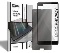 dipos I 2-côtés Protection écran de Confidentialité compatible avec HTC U Ultra (Format en Hauteur) 2 pièces I Protecteur d'écran Privacy Anti-Espion (Plus Petit Que l'écran incurvé)