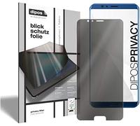 dipos I 2-côtés Protection écran de Confidentialité Compatible avec Huawei Honor View 10 (Format en Hauteur) 2 pièces I Protecteur d'écran Privacy Anti-Espion (Plus Petit Que l'écran incurvé)
