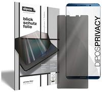 dipos I 2-côtés Protection écran de Confidentialité Compatible avec Huawei Mate 10 Pro (Format en Hauteur) 2 pièces I Protecteur d'écran Privacy Anti-Espion (Plus Petit Que l'écran incurvé)