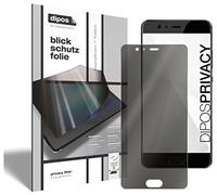 dipos I 2-côtés Protection écran de Confidentialité Compatible avec Huawei P10 Plus (Format en Hauteur) 2 pièces I Protecteur d'écran Privacy Anti-Espion (Plus Petit Que l'écran incurvé)