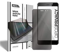 dipos I 2-côtés Protection écran de Confidentialité Compatible avec TP-Link Neffos X1 Lite (Format en Hauteur) I Protecteur d'écran Privacy Anti-Espion (Plus Petit Que l'écran incurvé)