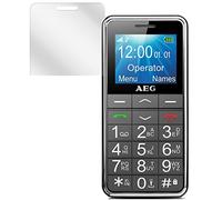 dipos I 2X Protection ecrán Compatible avec AEG Voxtel M250 Films de Protection d'écran Transparent