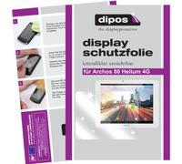 dipos I 2X Protection ecrán Compatible avec Archos 80 Helium 4G Films de Protection d'écran Transparent