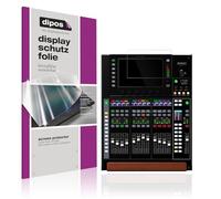 dipos I 2x Protection ecrán compatible avec Behringer Wing Compact Films de protection d'écran transparent