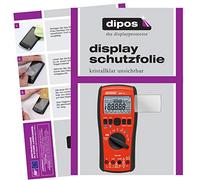 dipos I 2X Protection ecrán Compatible avec Benning MM 12 Messgerät Films de Protection d'écran Transparent