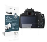 dipos I 2X Protection ecrán Compatible avec Canon EOS 250D Verre Souple Film Protecteur 9H