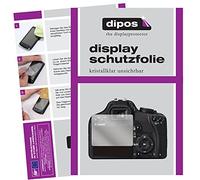 dipos I 2X Protection ecrán Compatible avec Canon EOS 500D Films de Protection d'écran Transparent