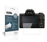 dipos I 2X Protection ecrán Compatible avec Canon EOS M50 Mark II Verre Souple Film Protecteur 9H