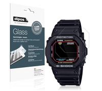 dipos I 2x Protection ecrán compatible avec Casio G-Shock DW-5600RL-1 Verre souple Film Protecteur 9H