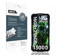 dipos I 2x Protection ecrán compatible avec Doogee Fire7 Outdoor Verre souple Film Protecteur 9H