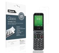 dipos I 2x Protection ecrán compatible avec Doro Leva E20 Verre souple Film Protecteur 9H