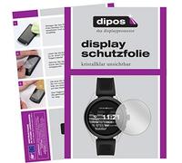 dipos I 2X Protection ecrán Compatible avec Emporio Armani Smartwatch 3 Films de Protection d'écran Transparent