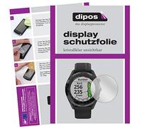 dipos I 2X Protection ecrán Compatible avec Garmin Approach S62 Films de Protection d'écran Transparent
