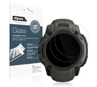 dipos I 2X Protection ecrán Compatible avec Garmin Instinct 2X Solar Verre Souple Film Protecteur 9H