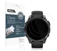 dipos I 2x Protection ecrán compatible avec Garmin Tactix 8 47mm AMOLED Verre souple Film Protecteur 9H