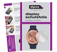dipos I 2X Protection ecrán Compatible avec Garmin Vivomove 3s Films de Protection d'écran Transparent