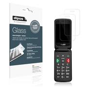 dipos I 2x Protection ecrán compatible avec Gigaset GL595 Verre souple Film Protecteur 9H