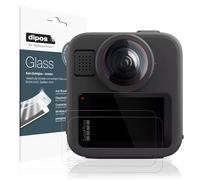 dipos I 2x Protection ecrán compatible avec GoPro Max 2 Verre souple Film Protecteur 9H