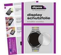 dipos I 2X Protection ecrán Compatible avec Huawei Watch GT Runner Films de Protection d'écran Transparent