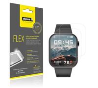 dipos I 2x Protection écran compatible avec Ignovate TR Smartwatch - recouvre 100% de l'écran I 3D Full Coverfilms de protection