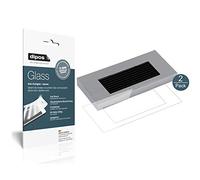 dipos I 2X Protection ecrán Compatible avec Jura A1 Repose-Tasses Verre Souple Film Protecteur 9H