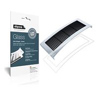 dipos I 2X Protection ecrán Compatible avec Jura X8 Plateau d'égouttage Verre Souple Film Protecteur 9H