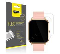 dipos I 2X Protection écran Compatible avec Kalinco CS201C Smartwatch - Recouvre 100% de l'écran I 3D Full Coverfilms de Protection