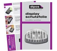 dipos I 2X Protection ecrán Compatible avec Krups EA 8038 Repose-Tasses Films de Protection d'écran Transparent
