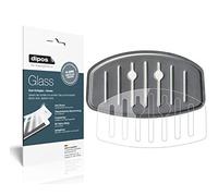 dipos I 2X Protection ecrán Compatible avec Krups EA 810B Repose-Tasses Verre Souple Film Protecteur 9H